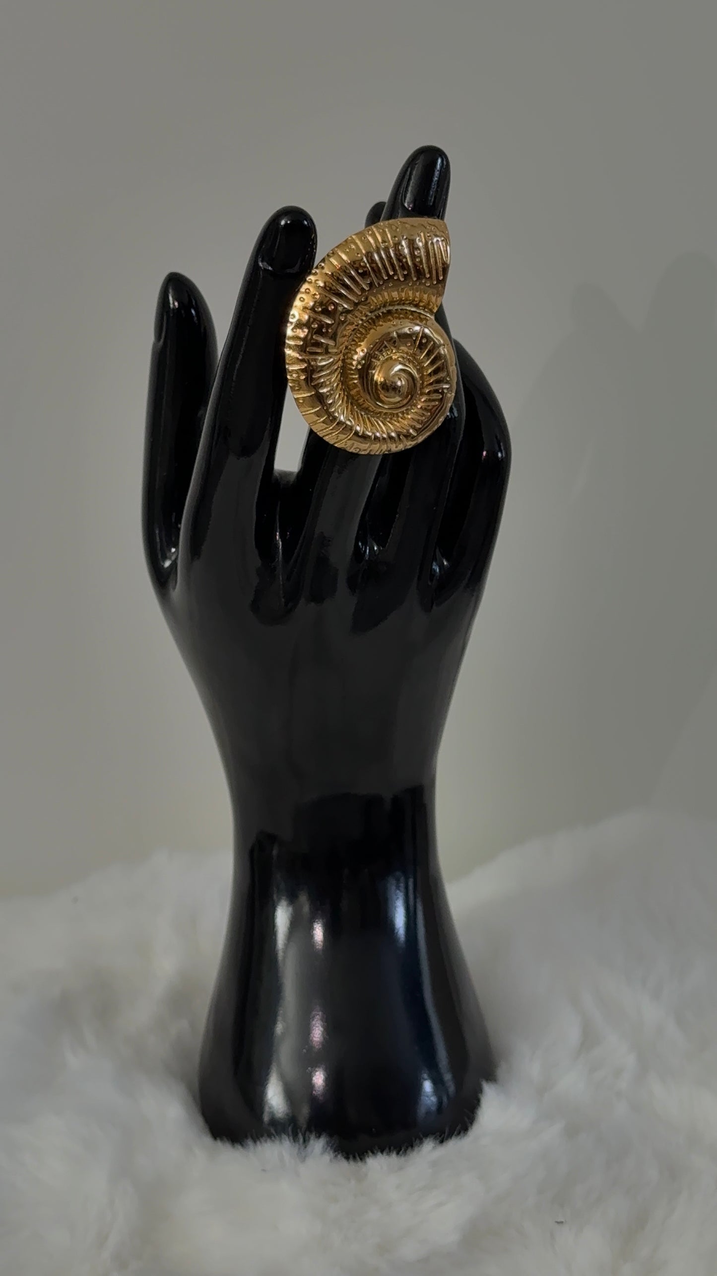 Schelp ring