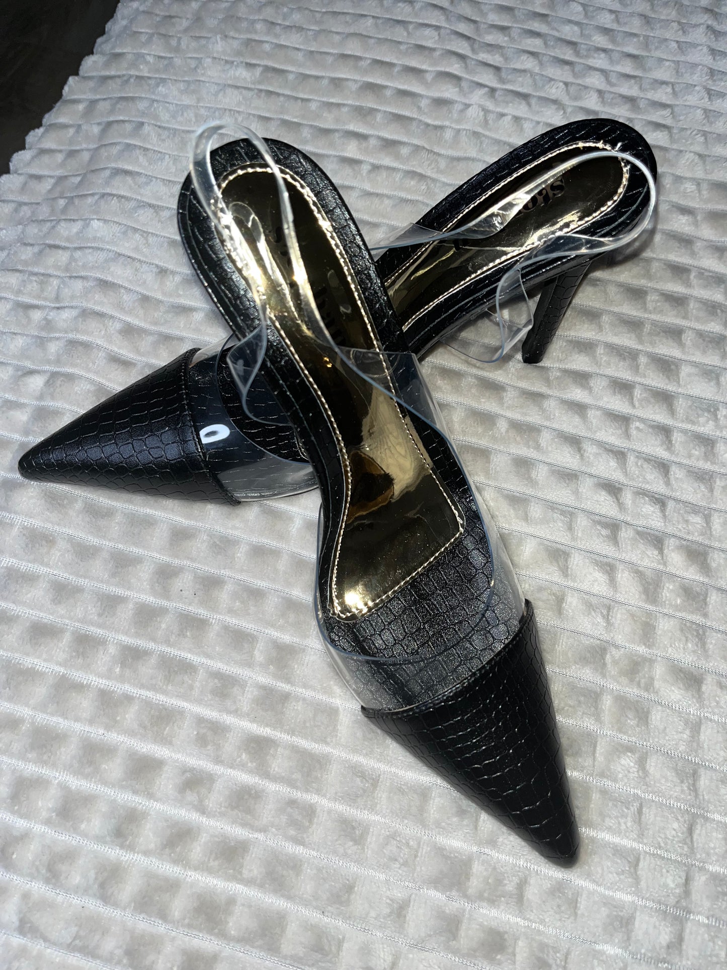 Crocodile heels